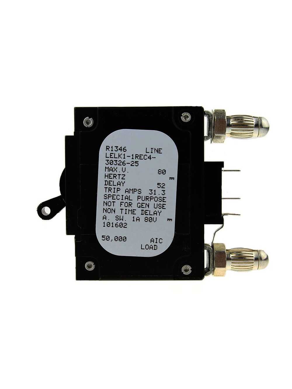 Set of 4 AIRPAX 25 AMP DC BULLET BREAKER LELK1-1REC4-30326-25